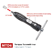 MTD6-调节式扭力起子 1/4″